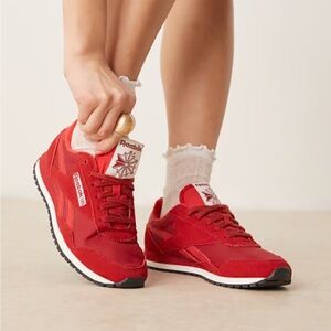 Reebok Women's Classic AZ Red Sneakers